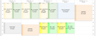 Construisez vos plannings d'activité et de présences en toute simplicité